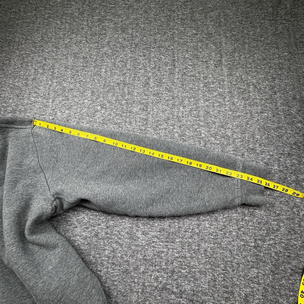 LL Bean Katahdin Iron‎ Works Mens Large Regular Sherpa Lined Grey Full Zip - Picture 13 of 16